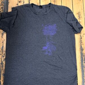 Men's Gray Graphic T-Shirt